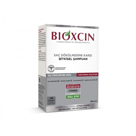 Bioxcin Genesis شامبو منع التساقط للشعر الجاف والعادي من بايوكسين، 300 مل Bioxcin Genesis شامبو منع التساقط للشعر الجاف والعادي من بايوكسين، 300 مل