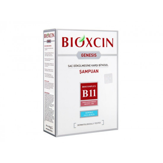 Bioxcin Genesis شامبو منع تساقط الشعر وضد القشرة من بايوكسين، 300 مل