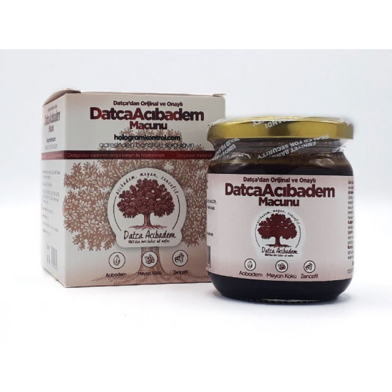 خلطة اللوز المر، عرق السوس والزنجبيل مع العسل والأعشاب الطبيعية من داتشا أجيبادم، 240 جرام