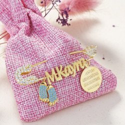 دبوس بروش آية الكرسي للاطفال 