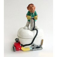 مجسم ساخر  طبيب أسنان