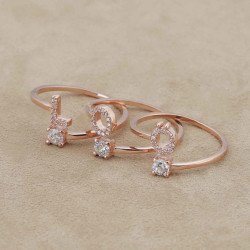 خاتم حرف فضة  خاتم حرف فضة