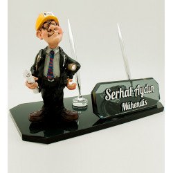 لوحة اسمية مكتبية هدية مهندس  لوحة اسمية مكتبية هدية مهندس