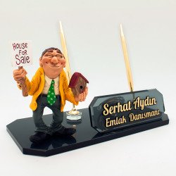 لوحة سمية مكتبية وسيط عقاري  لوحة سمية مكتبية وسيط عقاري