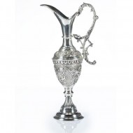 ابريق ديكور فضي