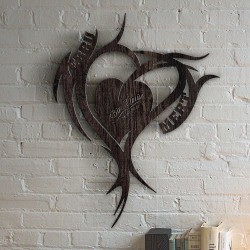 ديكور حائط رومانسي ديكور حائط رومانسي