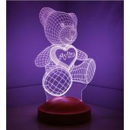 ابجورة مضيئة دبدوب  ابجورة مضيئة دبدوب