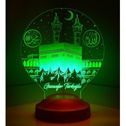 أفكار هدايا رمضان أبجورة الكعبة 3d أفكار هدايا رمضان أبجورة الكعبة 3d
