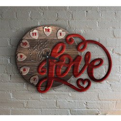 ساعة رومانسية أنيقة  ساعة رومانسية أنيقة