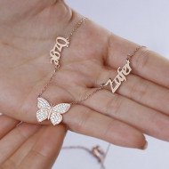 سلسال الفراشة بالاسم  سلسال الفراشة بالاسم