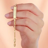 سوار البيبي مرصع بالزركيون 