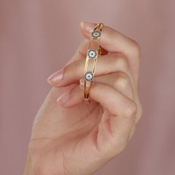 سوار بيبي خرزة زرقاء -لونين-